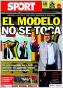 Portada diario Sport del 26 de Julio de 2013