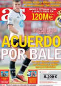 Portada diario AS del 1 de Agosto de 2013