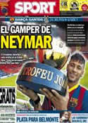 Portada diario Sport del 2 de Agosto de 2013