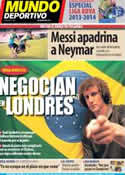 Portada Mundo Deportivo del 6 de Agosto de 2013