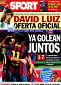 Portada diario Sport del 8 de Agosto de 2013