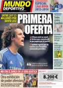 Portada Mundo Deportivo del 8 de Agosto de 2013