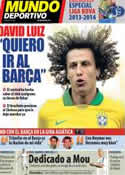 Portada Mundo Deportivo del 9 de Agosto de 2013