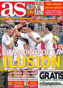 Portada diario AS del 11 de Agosto de 2013