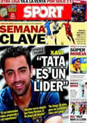 Portada diario Sport del 12 de Agosto de 2013