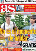 Portada diario AS del 13 de Agosto de 2013