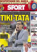 Portada diario Sport del 20 de Agosto de 2013