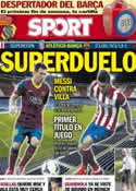 Portada diario Sport del 21 de Agosto de 2013