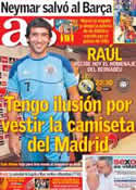 Portada diario AS del 22 de Agosto de 2013