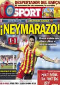 Portada diario Sport del 22 de Agosto de 2013