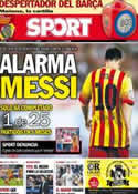 Portada diario Sport del 23 de Agosto de 2013