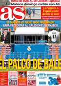 Portada diario AS del 24 de Agosto de 2013