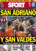 Portada diario Sport del 26 de Agosto de 2013