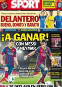 Portada diario Sport del 28 de Agosto de 2013