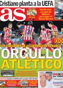 Portada diario AS del 29 de Agosto de 2013