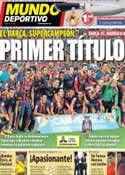 Portada Mundo Deportivo del 29 de Agosto de 2013