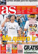 Portada diario AS del 30 de Agosto de 2013