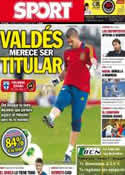 Portada diario Sport del 6 de Septiembre de 2013