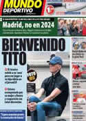 Portada Mundo Deportivo del 9 de Septiembre de 2013