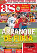 Portada diario AS del 11 de Septiembre de 2013