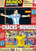 Portada Mundo Deportivo del 12 de Septiembre de 2013