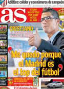 Portada diario AS del 16 de Septiembre de 2013