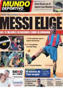 Portada Mundo Deportivo del 17 de Septiembre de 2013