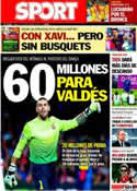 Portada diario Sport del 21 de Septiembre de 2013