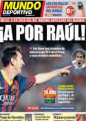 Portada Mundo Deportivo del 21 de Septiembre de 2013