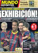 Portada Mundo Deportivo del 25 de Septiembre de 2013