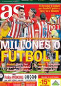 Portada diario AS del 29 de Septiembre de 2013