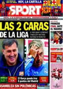 Portada diario Sport del 5 de Octubre de 2013