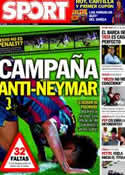 Portada diario Sport del 7 de Octubre de 2013