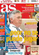 Portada diario AS del 18 de Octubre de 2013