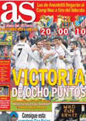 Portada diario AS del 20 de Octubre de 2013