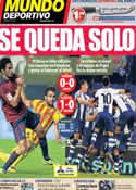 Portada Mundo Deportivo del 20 de Octubre de 2013