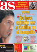 Portada diario AS del 21 de Octubre de 2013