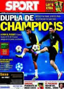 Portada diario Sport del 22 de Octubre de 2013