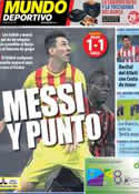 Portada Mundo Deportivo del 23 de Octubre de 2013