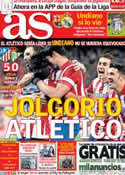 Portada diario AS del 28 de Octubre de 2013