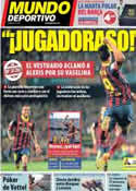 Portada Mundo Deportivo del 28 de Octubre de 2013