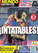Portada Mundo Deportivo del 30 de Octubre de 2013
