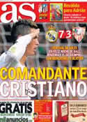 Portada diario AS del 31 de Octubre de 2013