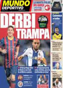 Portada Mundo Deportivo del 1 de Noviembre de 2013