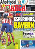 Portada diario Marca del 7 de Noviembre de 2013