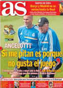 Portada diario AS del 9 de Noviembre de 2013