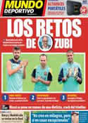 Portada Mundo Deportivo del 9 de Noviembre de 2013