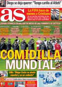 Portada diario AS del 15 de Noviembre de 2013