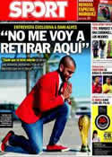 Portada diario Sport del 15 de Noviembre de 2013