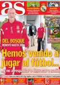 Portada diario AS del 16 de Noviembre de 2013